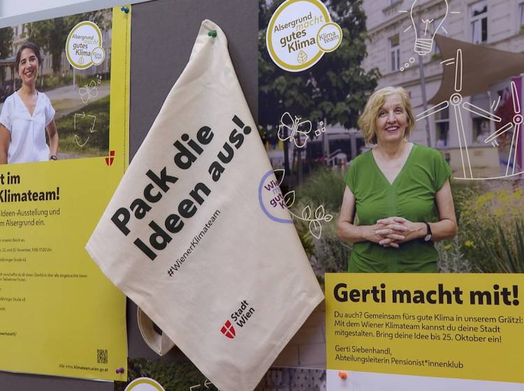 Wiener Klimateam bringt Ideen auf den Alsergrund
