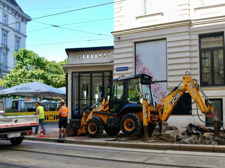Bezirksflash: Wasserrohrbruch am Alsergrund