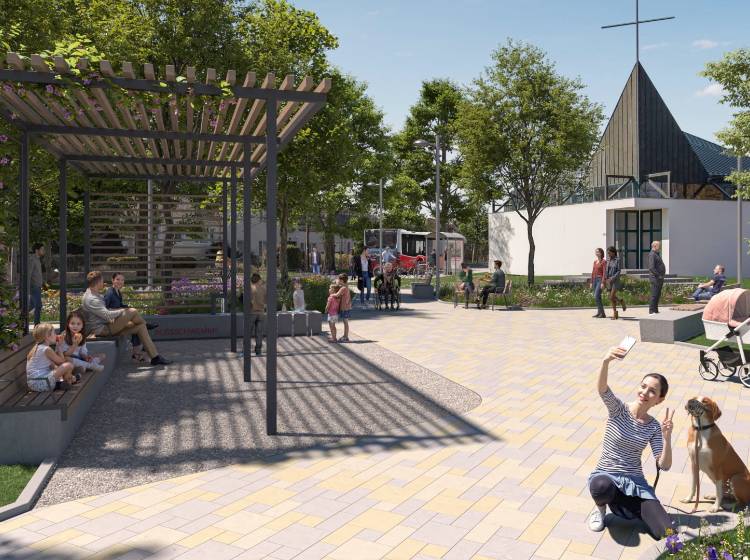 Bezirksflash: Süßenbrunner Platz wird klimafit