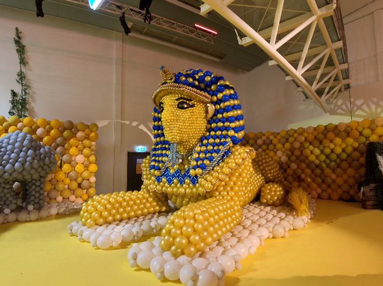 500.000 Luftballons auf ihrem Weg ins Stage 3