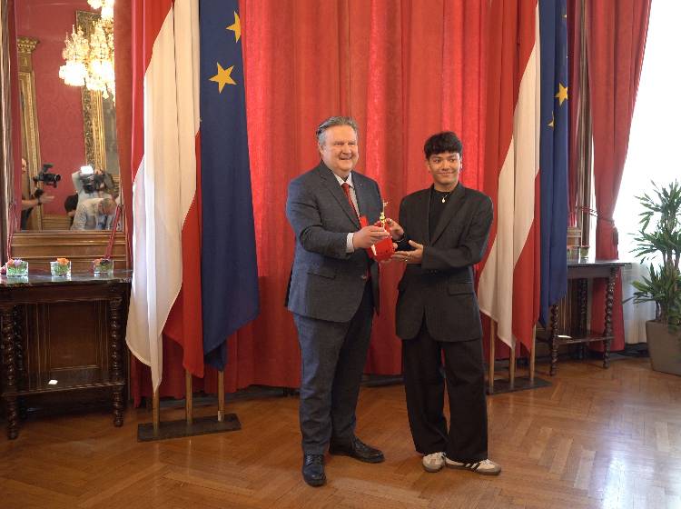 Wiener Auszeichnung für Songcontest-Gewinner JJ