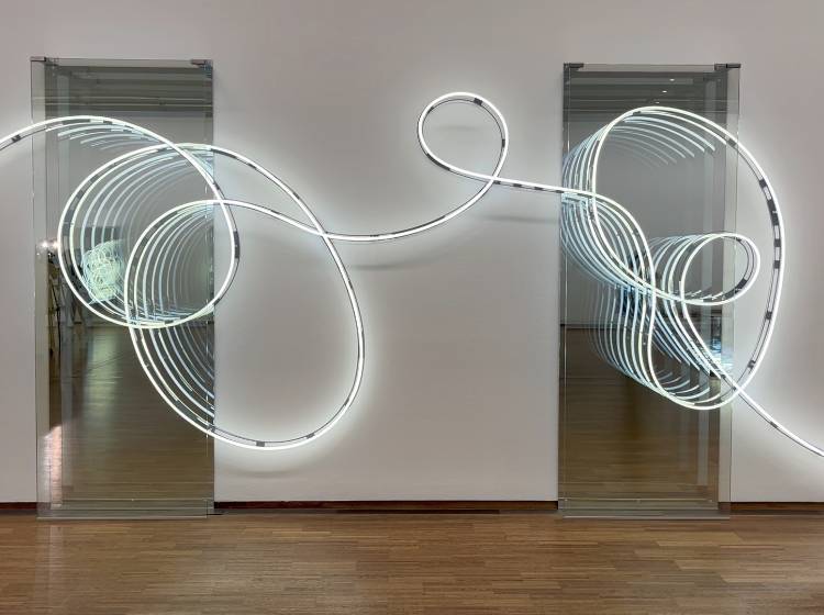 Albertina würdigt Brigitte Kowanz mit erster posthumer Licht-Schau