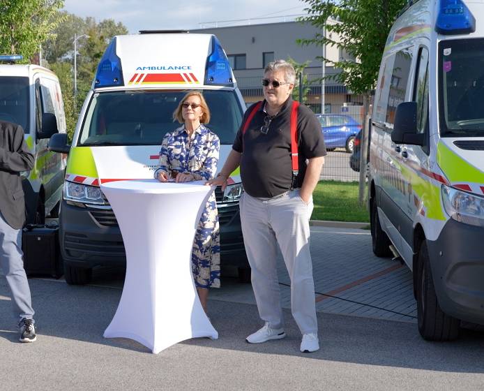 Neuer Rettungsdienst-Standort im Süden Wiens