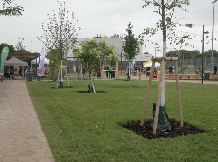 Zwei neue Freiräume für Fünfhaus