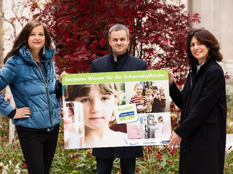 Wien hilft: 9 neue Wasseraufbereitungsanlagen für Ukraine