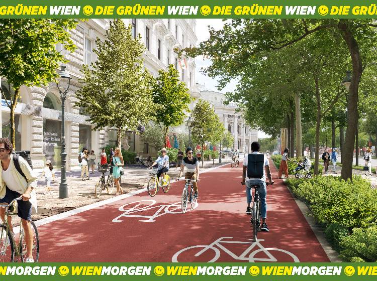 Ringstraße: Grüne präsentierten Konzept für Neugestaltung