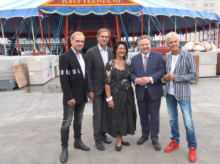 Zelt hoch: Cagliostro bereit für Weltpremiere