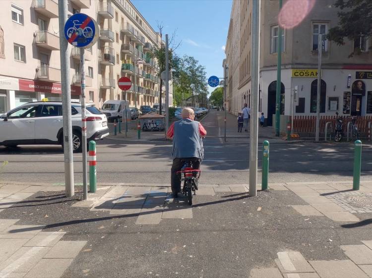 Bezirksflash: Neue Ampel in der Brigittenau