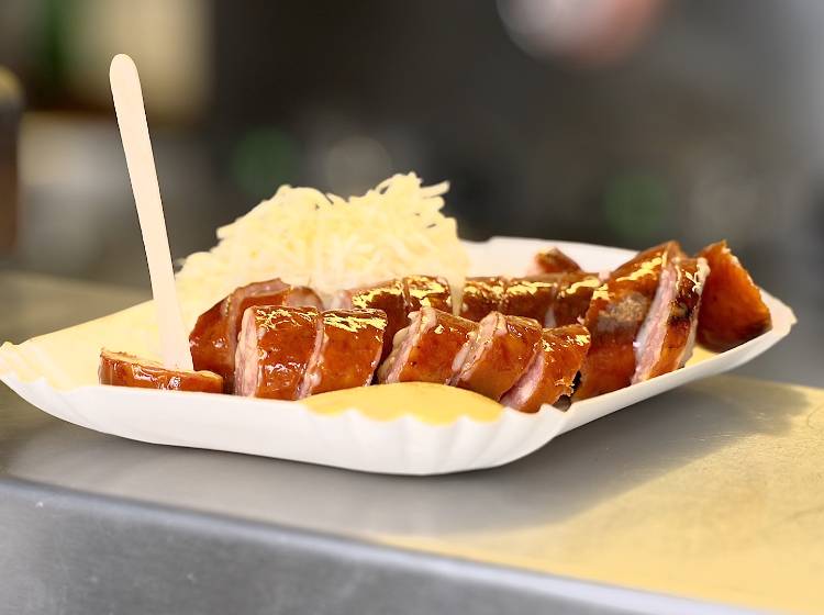 Am Würstelstand: "Eine Pause vom Alltag"