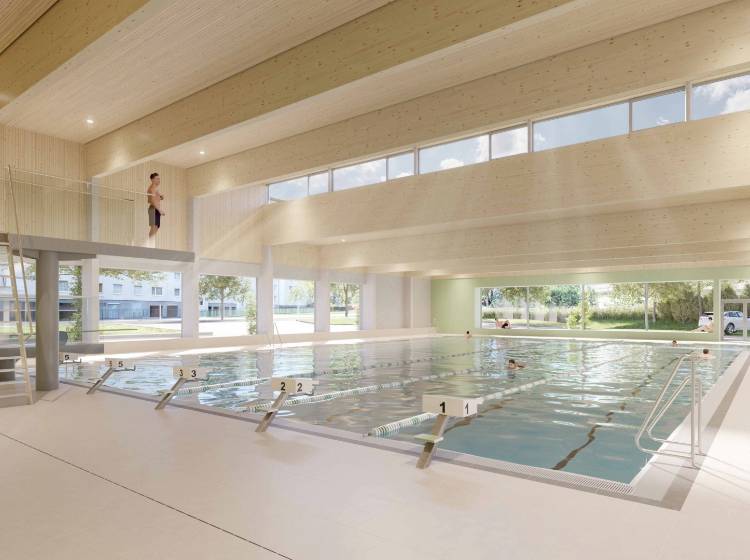 Bezirksflash: Neue Schwimmhalle im Höpflerbad