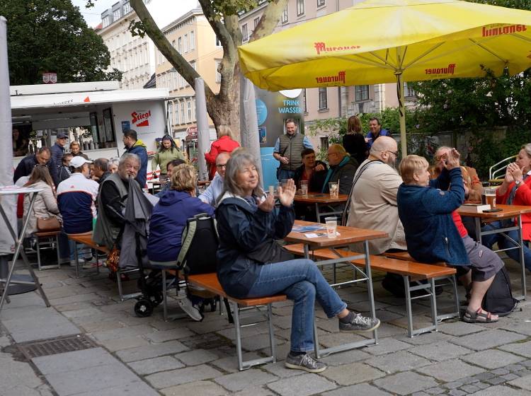 Ein Fest für Europa am Margaretenplatz