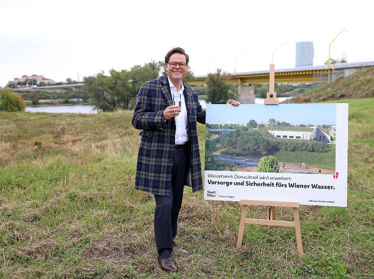 Wien errichtet Wasserwerk auf der Donauinsel