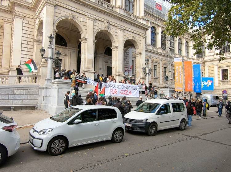 Uni: Pro-Palästina-"Blockade"