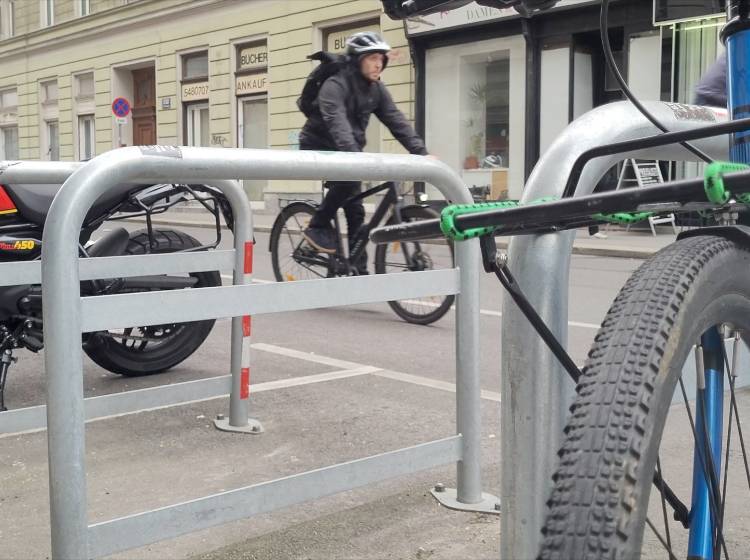 Bezirksflash: Radbügeloffensive in Margareten