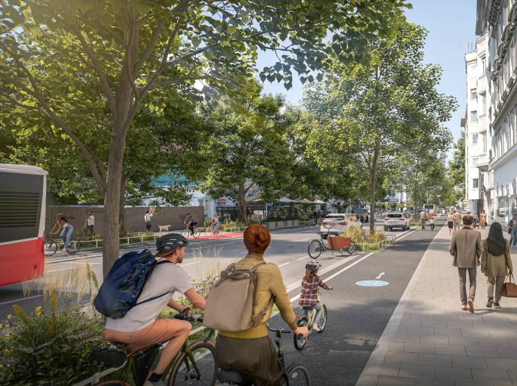 Landstraßer Hauptstraße: Umgestaltung wird ernst