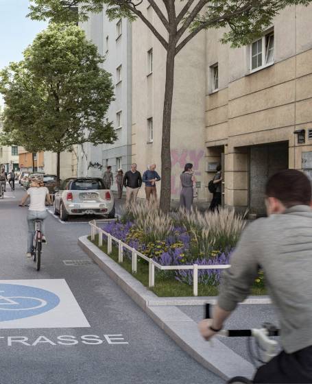 Bezirksflash: Endspurt für Fahrradstraße Geblergasse