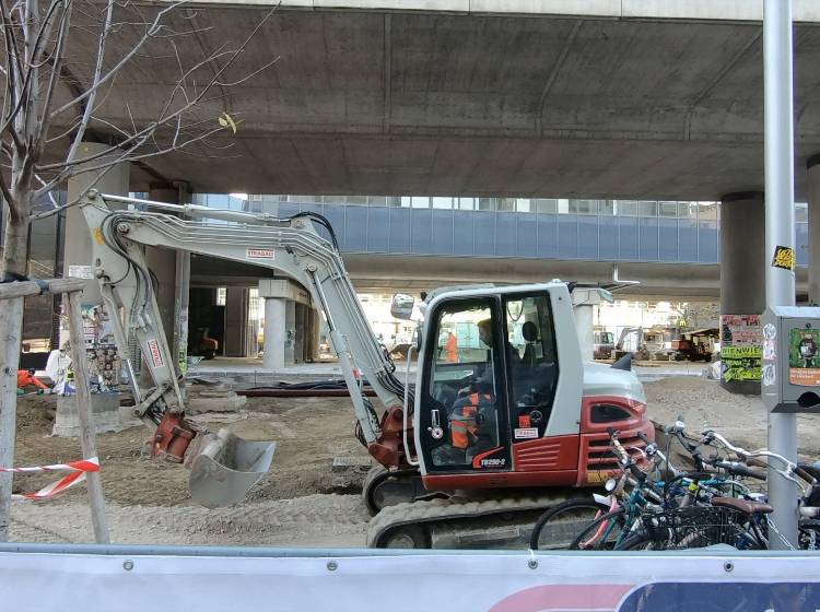 Bezirksflash: Umgestaltung beim Handelskai