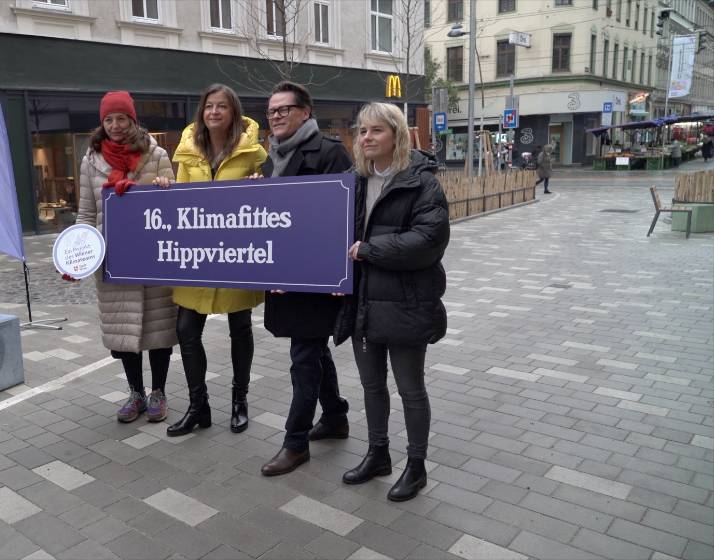 Klimafit in Ottakring: 27 neue Bäume verwandeln das Hippviertel