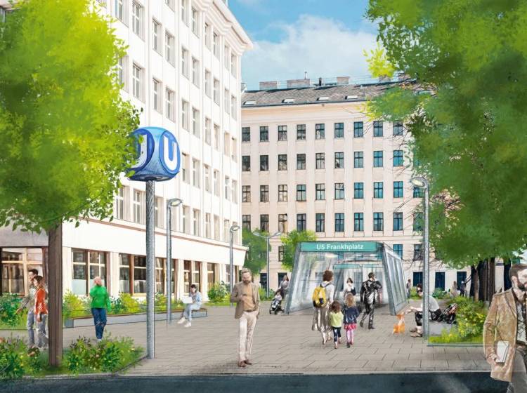 Bezirksflash: Pläne für Frankhplatz präsentiert