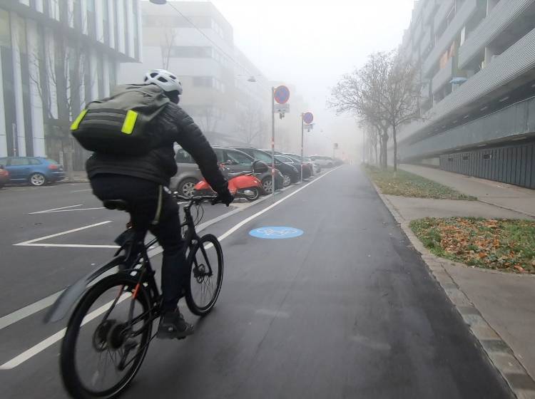 Bezirksflash: Neuer Radweg in der Viehmarktgasse