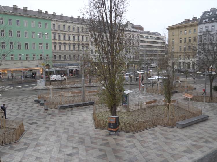 Julius-Tandler-Platz: Mehr Grün und weniger Hitze