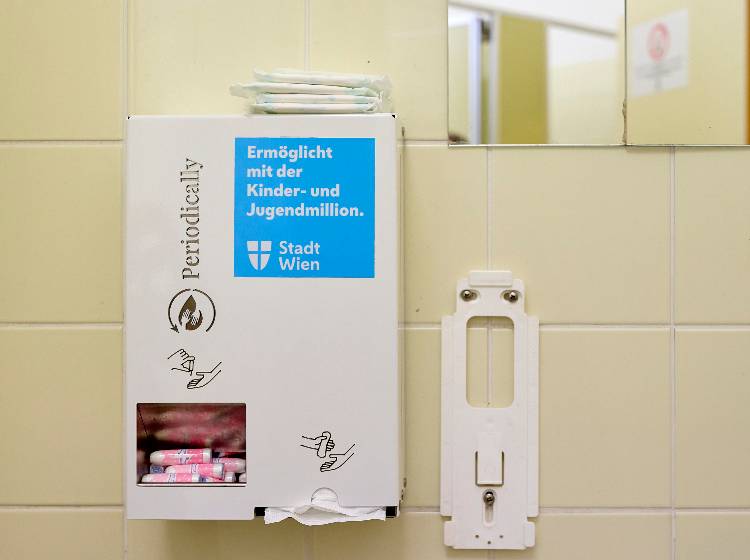Kostenlose Menstruationsprodukte an Wiener Schulen werden ausgeweitet