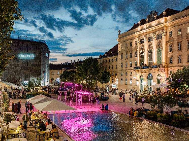 "Generation MQ": Kulturareal Museumsquartier Wien feiert 25 Jahre