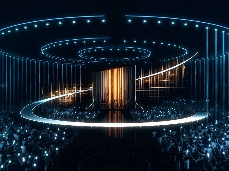 70. Song Contest: Die Wiener ESC-Bühne wird herzig und goldig