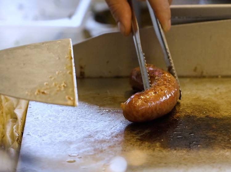 Veganes Wurst-Experiment