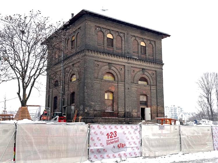 Bezirksflash: Wasserturm wird Kaffeehaus