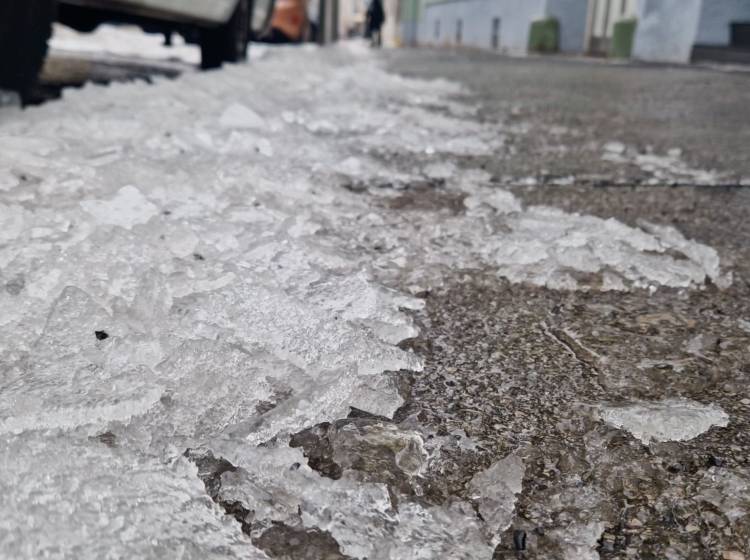 Nachlassende Glatteisgefahr in Wien