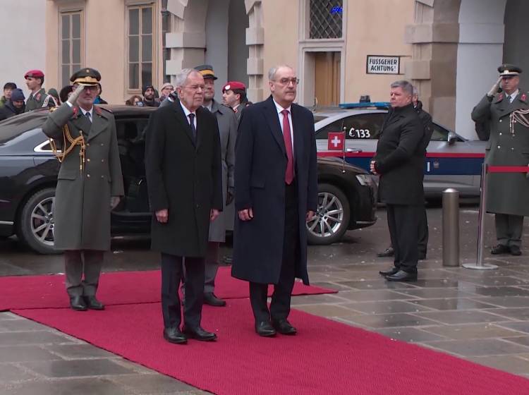 Schweizer Bundespräsident zu traditionellem Antrittsbesuch in Wien