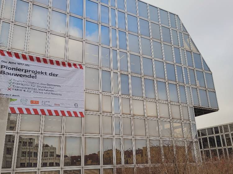 Alte WU: "Bauwende" statt Abriss gefordert