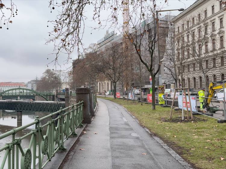 Bezirksflash: Sanierung an der U4-Tunneldecke