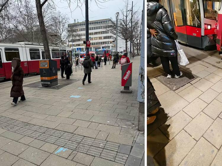 Bim-Auffahrunfall fordert 13 Leichtverletzte