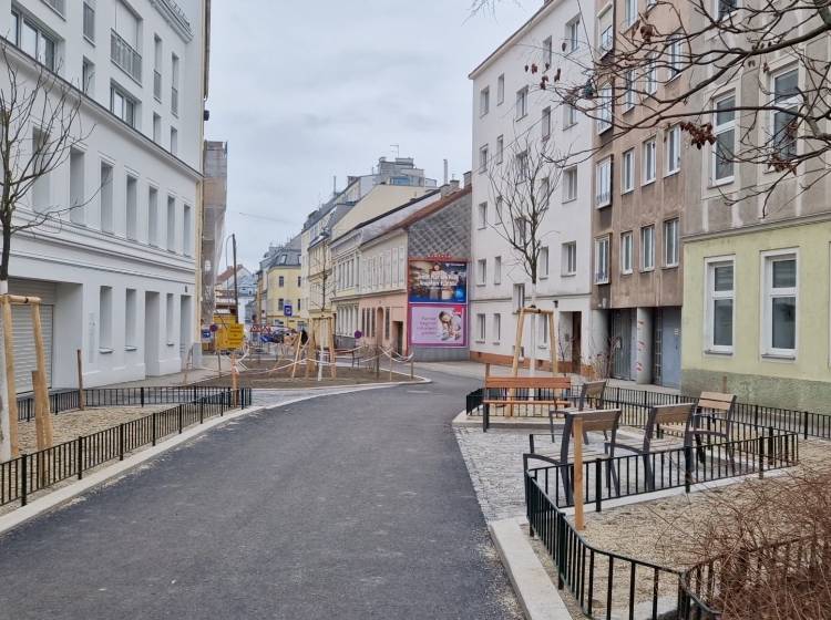 Bezirksflash: Grätzlwohnzimmer in der Antonigasse fast fertig