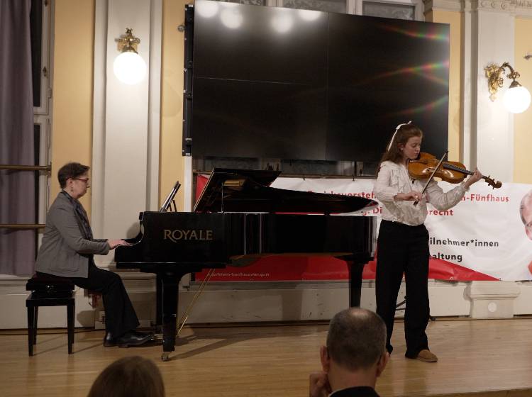 Proben für "prima la musica"