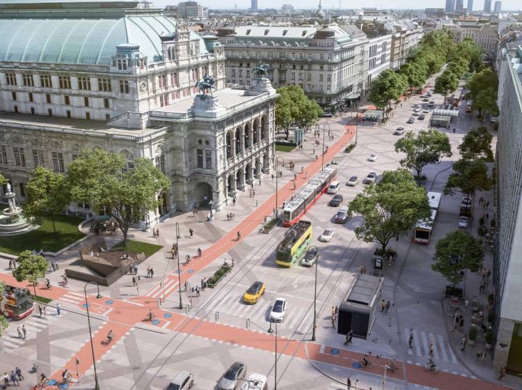 Ring-Radweg: ÖAMTC will „niemandem etwas wegnehmen“