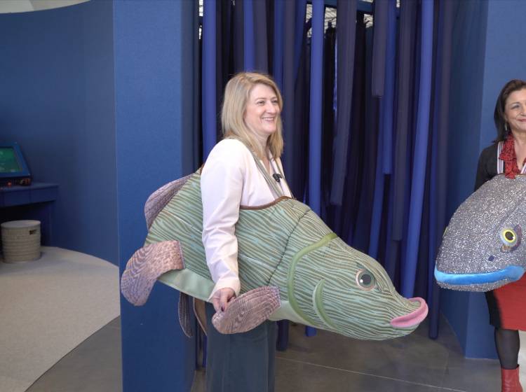 Donau zum Anfassen im ZOOM Kindermuseum