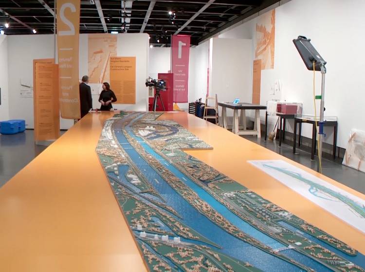 Die Donauinsel übersiedelt ins Wien Museum - als Modell