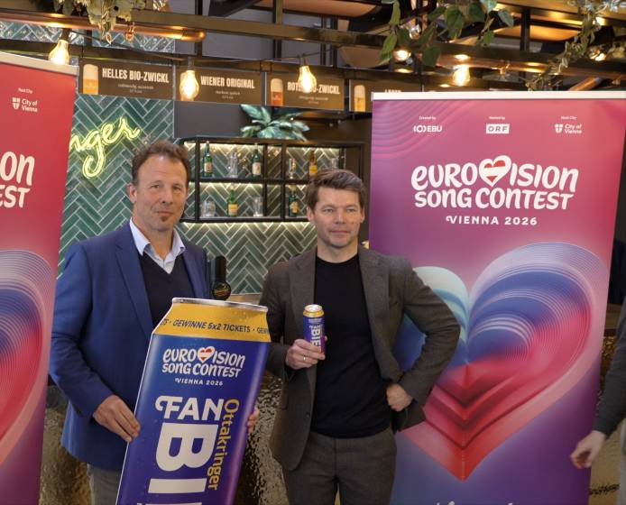 70. Song Contest: Ottakringer mit eigener Bier-Edition