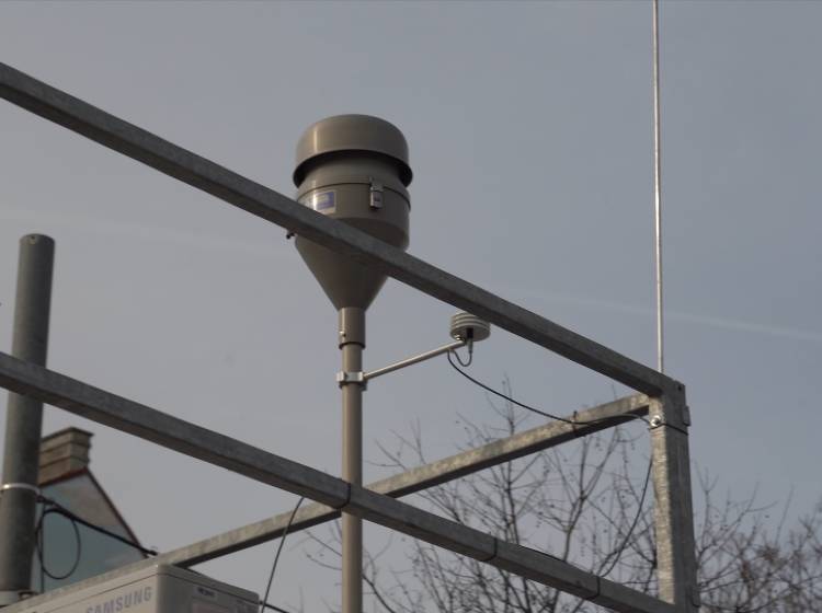 Neue Luftmessstelle in Ottakring