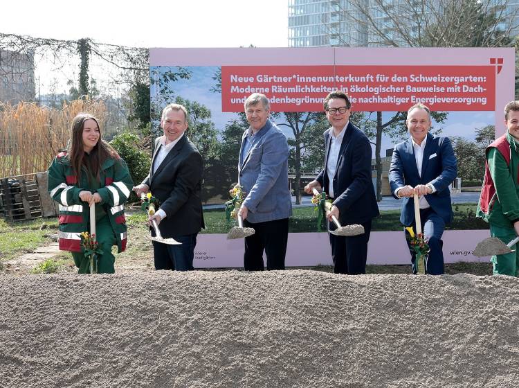 Bezirksflash: Spatenstich für Gärtner*innenunterkunft