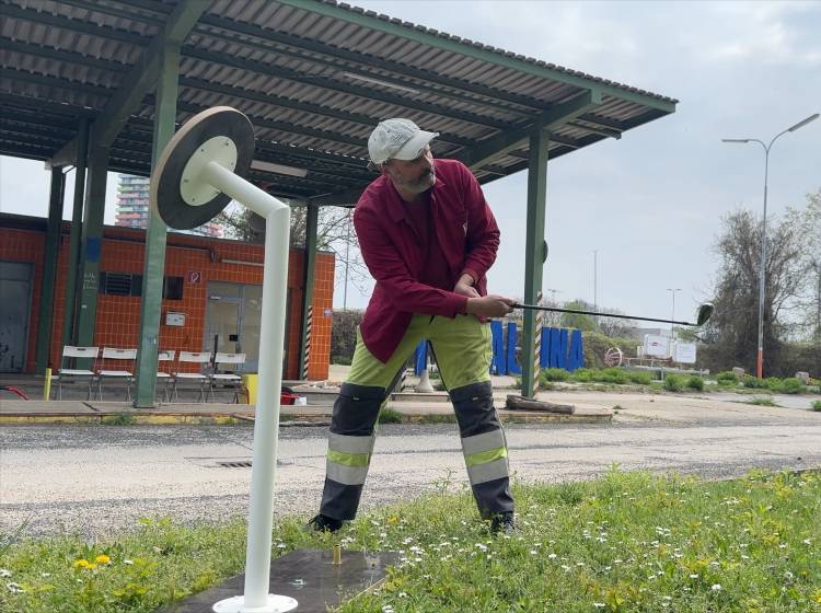 Golf am Nordwestbahnhof: Spielend die Stadt von morgen entdecken