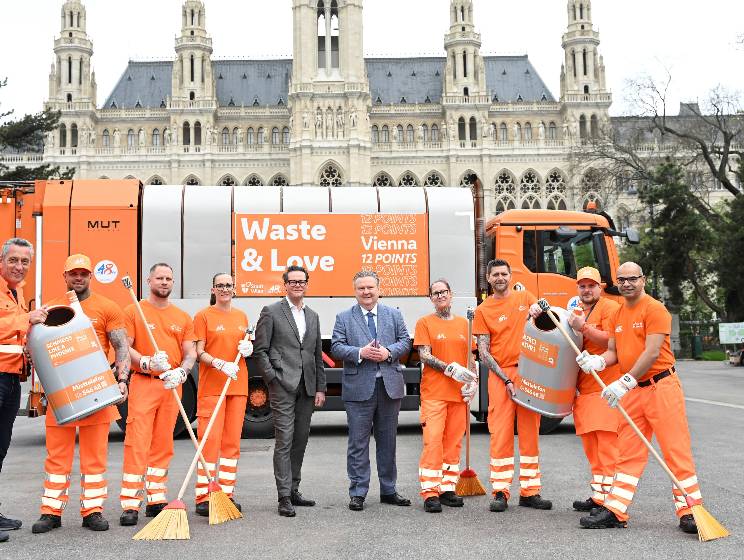 48er sorgt beim ESC in Wien für saubere Bühne