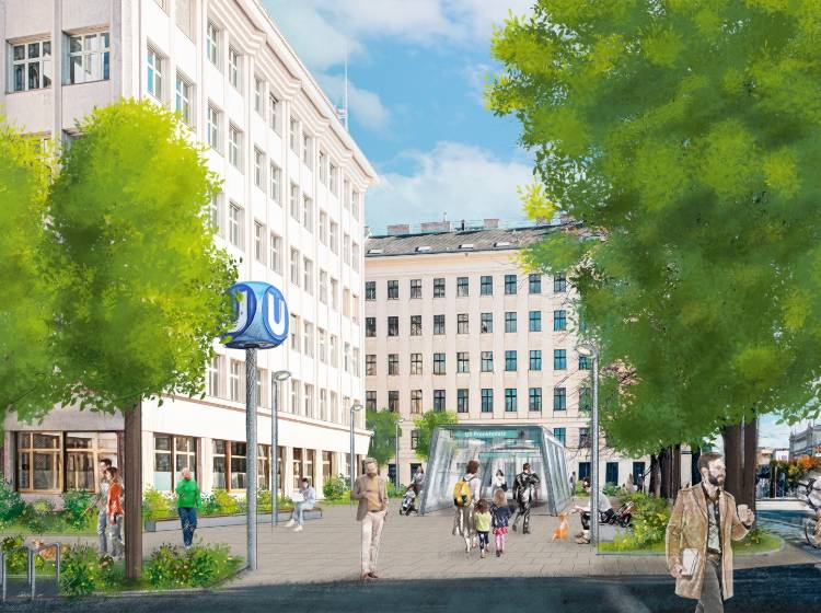 Umgestaltung: Neuer Frankhplatz, neue FuZo