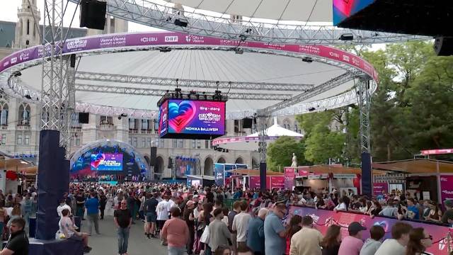 Song Contest: Bunte Eröffnung der Partymeile