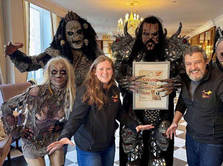 Rockband Lordi übernimmt Tierpatenschaft in Wien