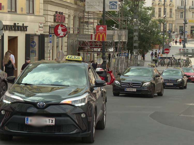 Wiener Taxis sollen einheitliche Farbe erhalten