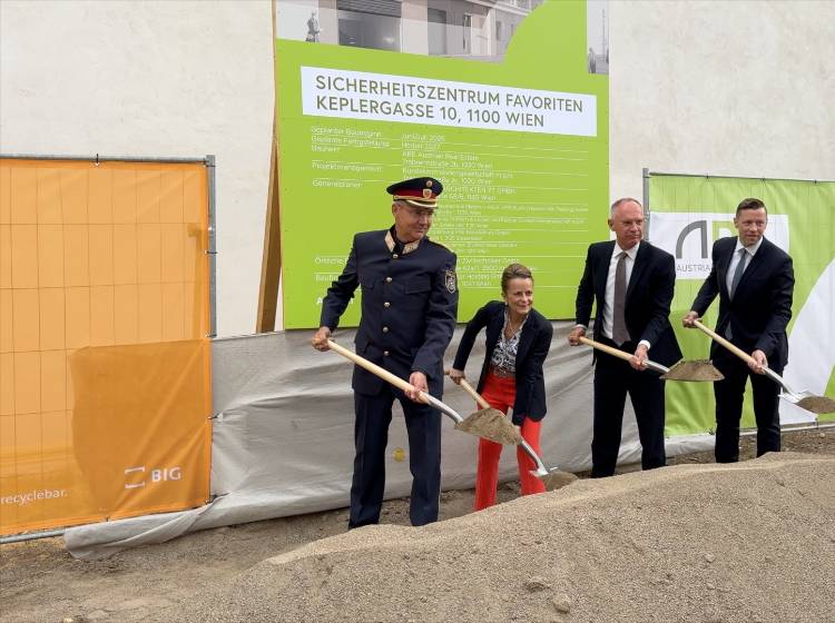 Favoriten erhält 2028 neues Sicherheitszentrum